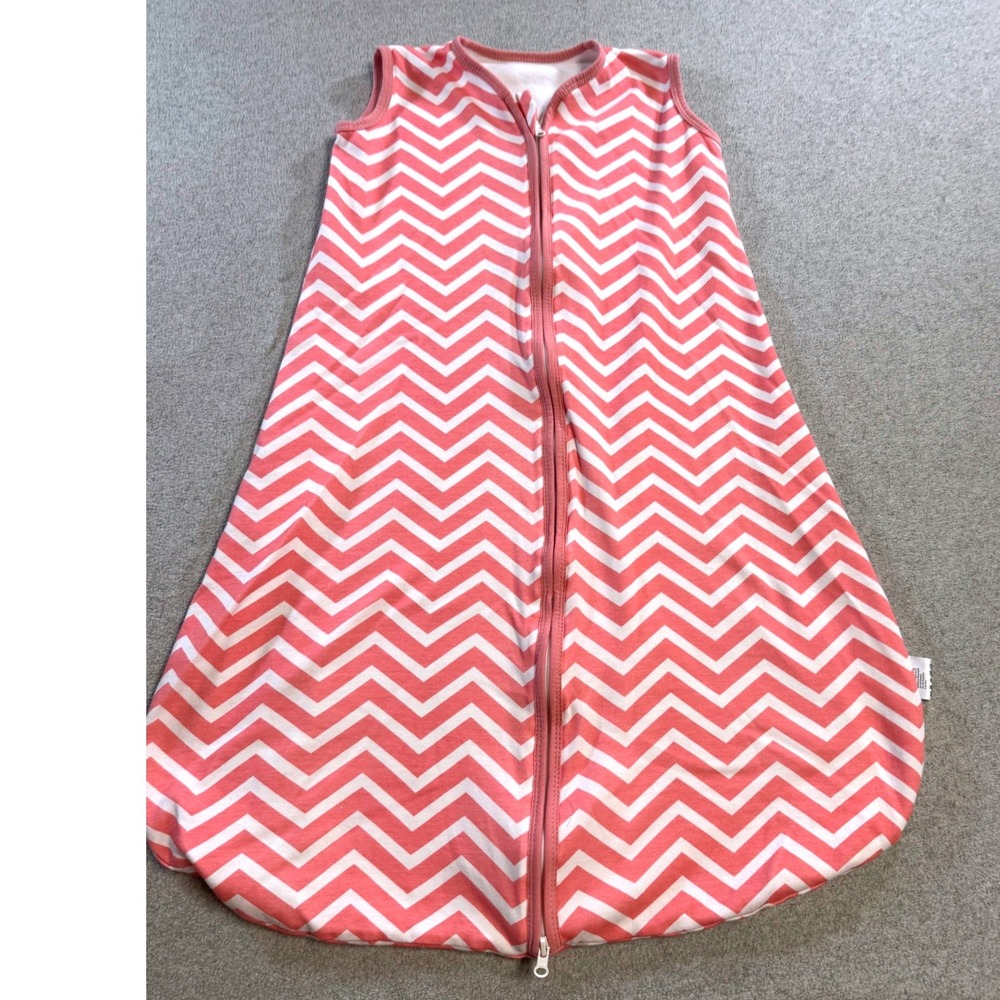 Yoofoss Baby Sleep Sack 12-18 Months Pink Chevron Cotton‎ Wearable Blanket